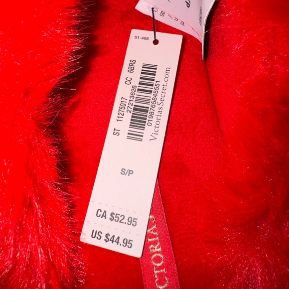 NWT VICTORIA'S SECRET Luxe Plush Closed-Toe Slippers. Sz.S/5-6w - Picture 4 of 5